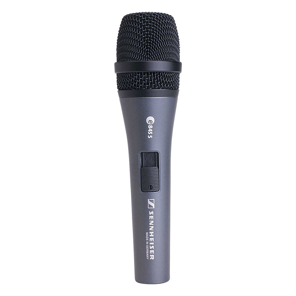 E 845-S динамический суперкардиоидный микрофон Sennheiser